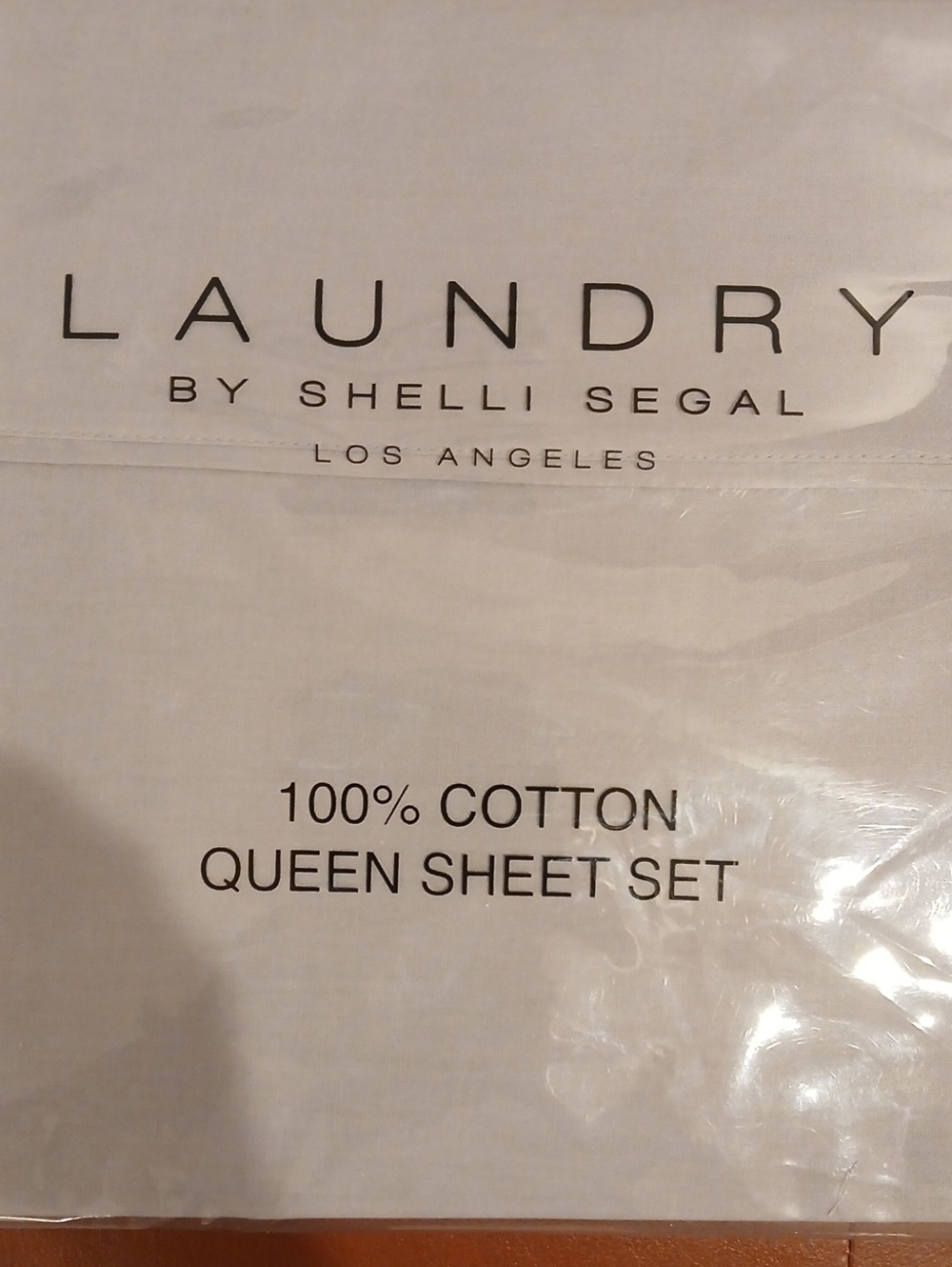 Laundry by Shelli Segal Los Angeles 100% Cotton Cashmere Queen Sheet Set